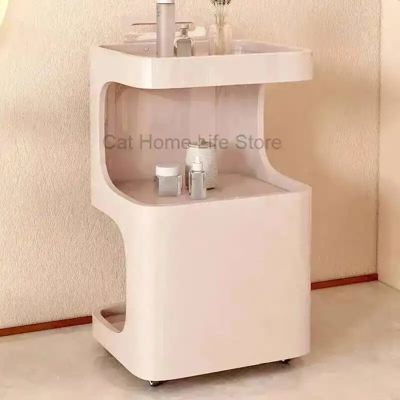 

Cart Beauty Trolley With Drawers Stainless Steel Hairdressing Wheels Barber Hairstylist Salon Decor Cosmetic Furniture Manicure