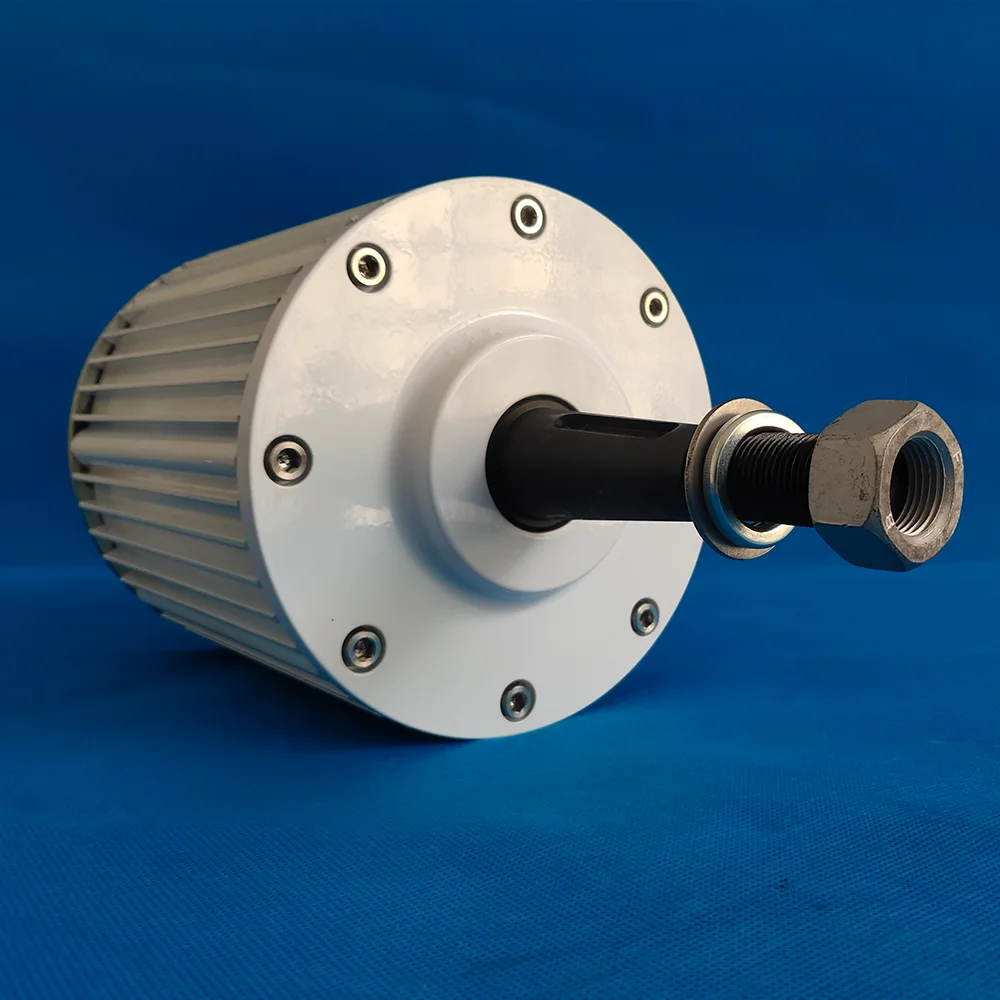 Imagem -03 - Gerador de Turbina Eólica Gearless Alternadores ac de Ímã Permanente Uso para Turbina de Água Motor Diesel 20kw 48v230v