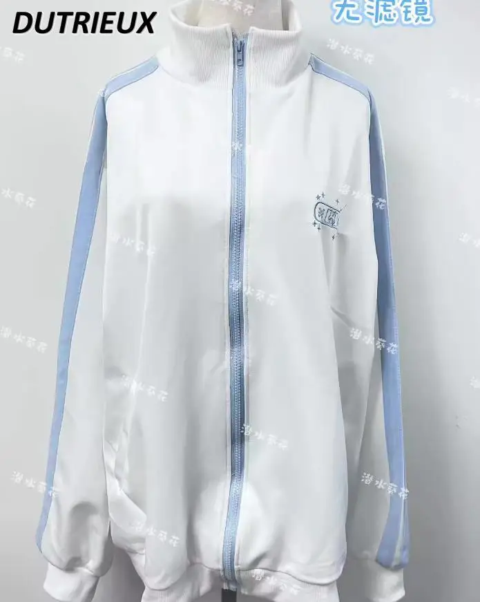 New harajuku Japanese Style Lady Casual Jacket Fashion Long Sleeve Hoodies Femme Spring Autumn Loose Sweatshirts for Women