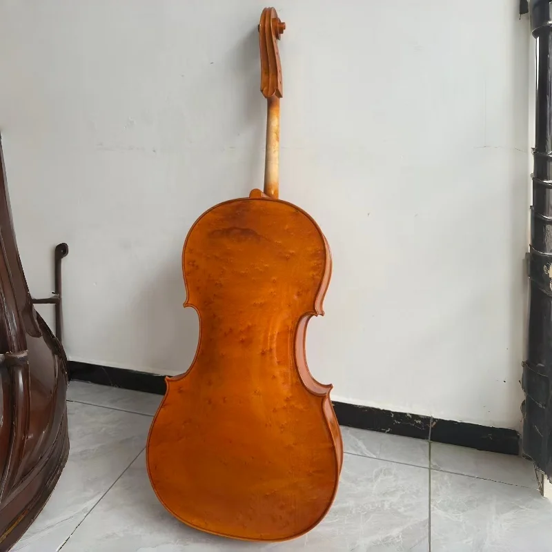 4/4 Itanish Cello Varnish Spruce European Tonewood