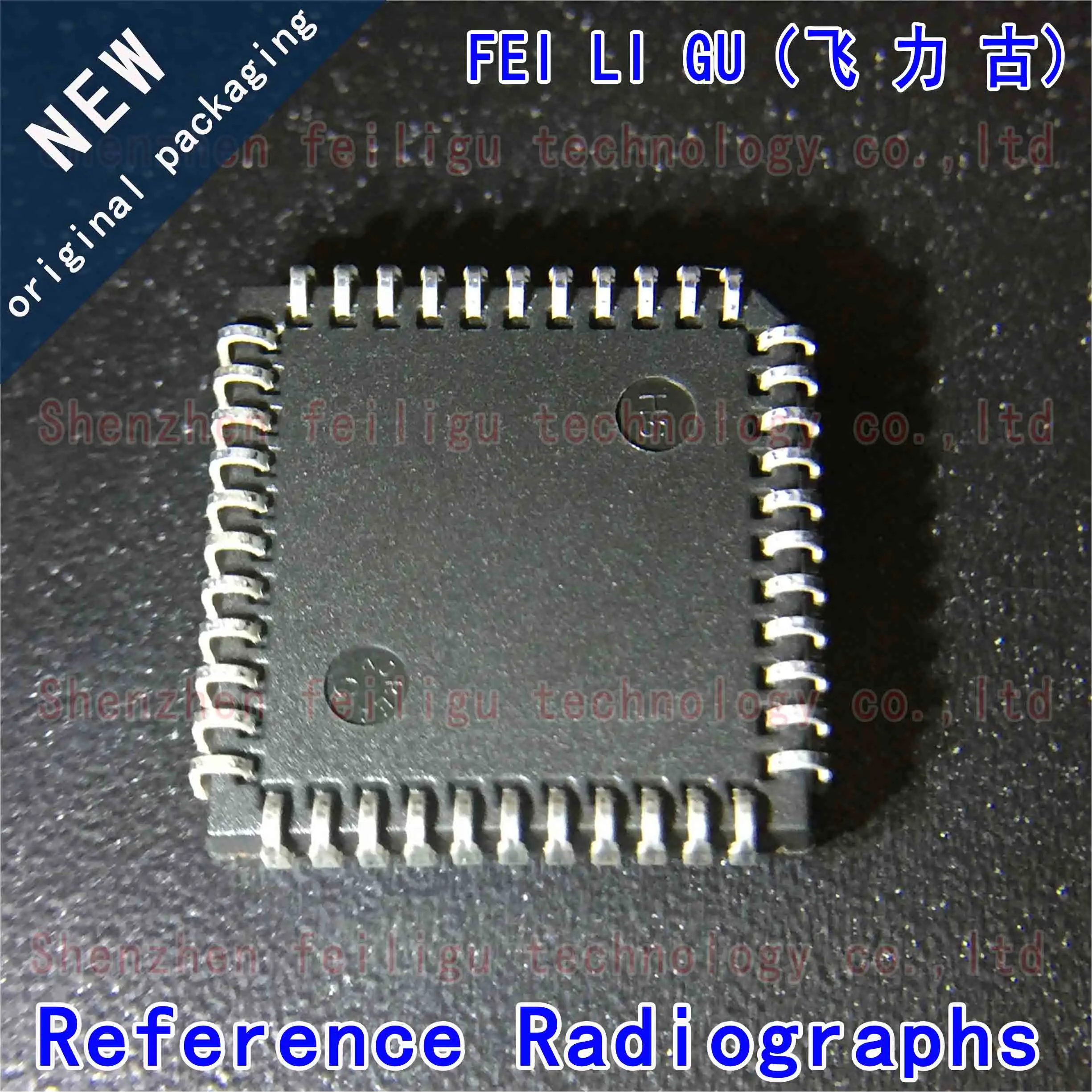 1~10PCS 100% New original P80C32UBAA P80C32UB package:PLCC44 8-bit microcontroller MCU/MPU/SOC chip