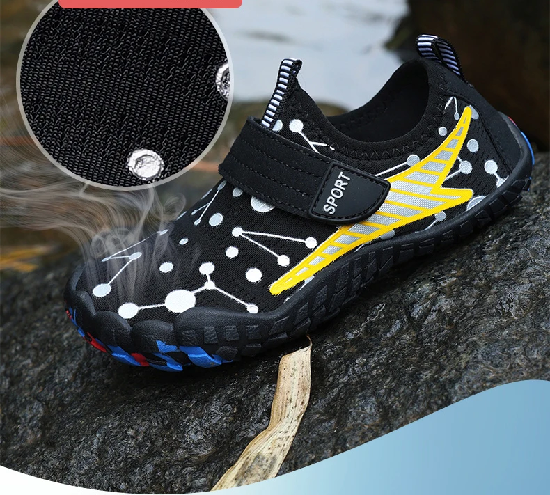 Kinder Wasserschuhe Studenten Barfuß Schnelltrocknende Strandschwimmschuhe Aquaschuhe Indoor Fitness Laufschuhe Sommer Outdoor – Detail 3