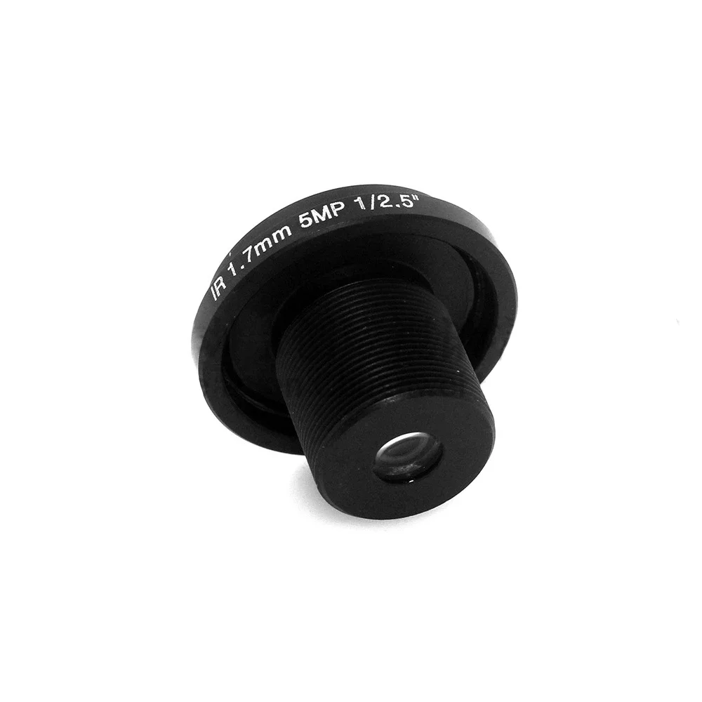 1.7mm Fisheye Lens 5Megapixel For HD CCTV IP Camera Mount 1/2.5\