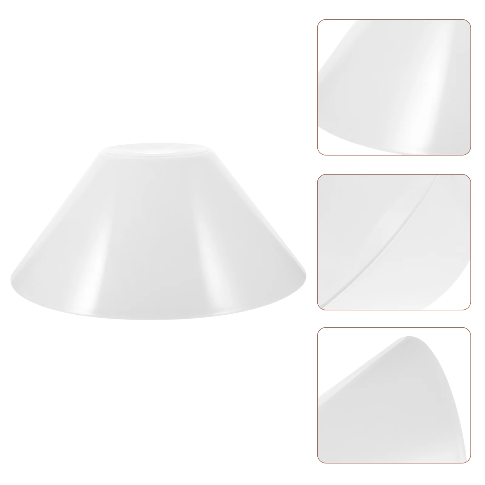 Decoration Acrylic Lampshade Ceiling Light Single Head Replacement Hanging White Lampshades