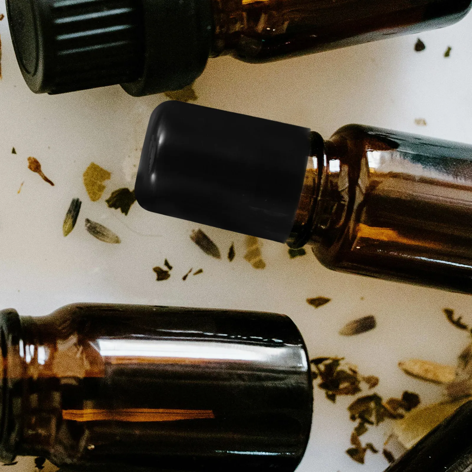 

20 шт. колпачков-вкладышей для роликовых флаконов с эфирными маслами, герметичные, 18 зубцов, многоразовые, для самостоятельного изготовления ароматерапевтических смесей