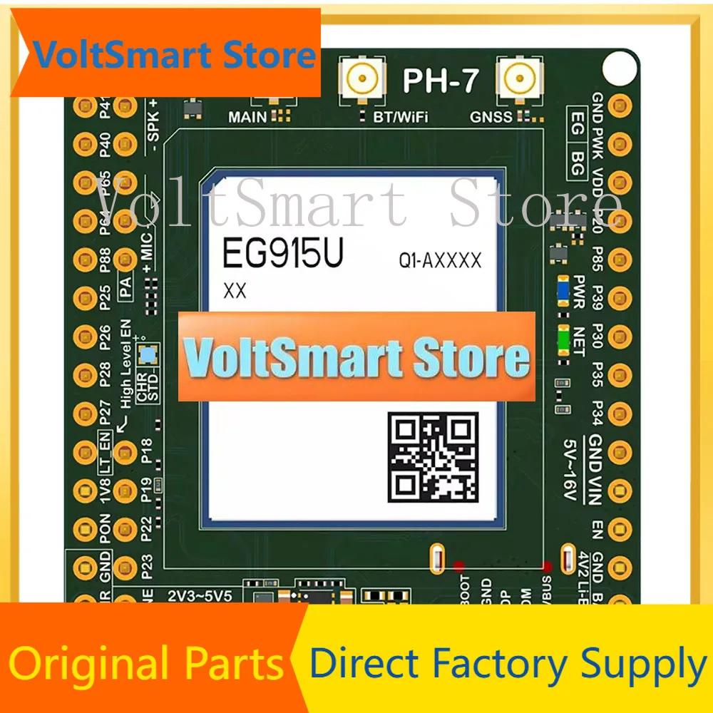 VoltSEG915U-LA Core Board LTE Cat1 GSM Module GNSS Receiver Open QuecPython Development Board Band B2 B3 B4 B5 B7 B8 B28 B66
