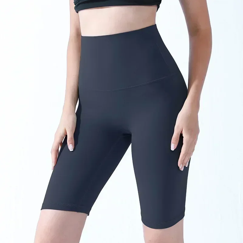 Short de yoga élastique à cinq points sans document, pantalon serré de fitness, nouvelle collection printemps et été