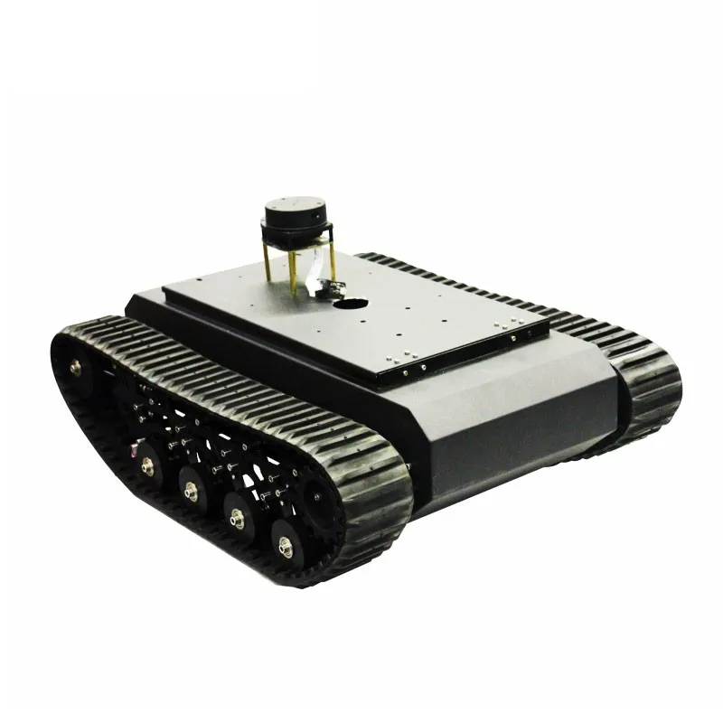 

ROS TR500Tank Chassis Tracked Vehicle Chassis Max Load 20KG Suspension System Assembled