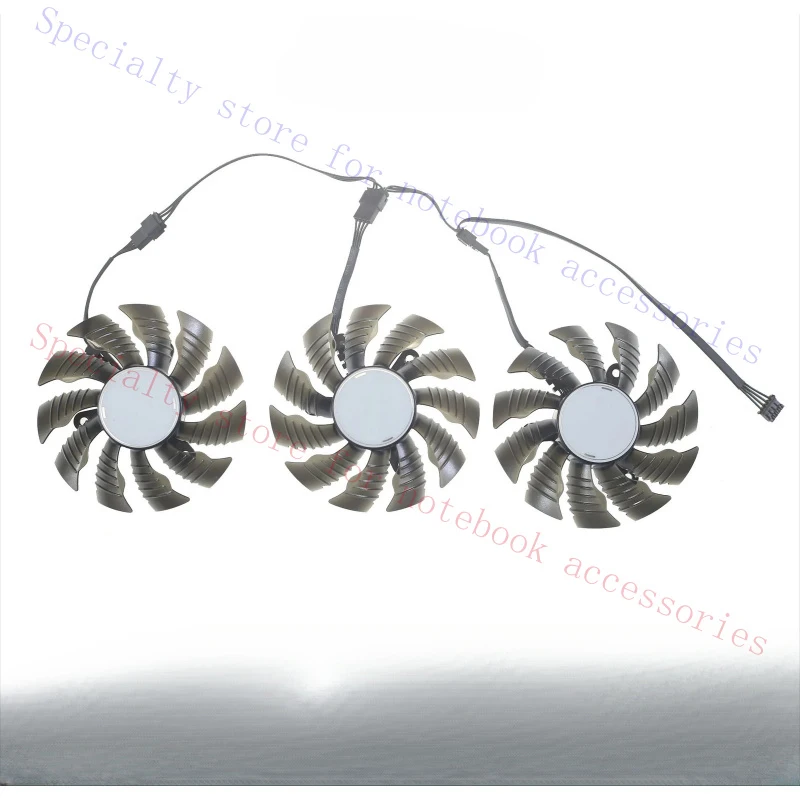 A+  3PCS/Set 82MM T128015SU PLD09215S12H Fans For GIGABYTE GeForce RTX2060 2070 2080