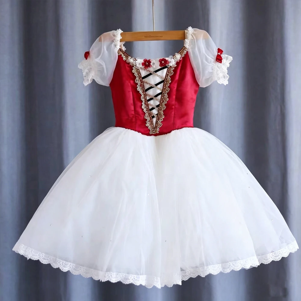 Children’s ballet performance costume TUTU skirt, adult classical ballet petticoat voluminous skirt ball gown competition