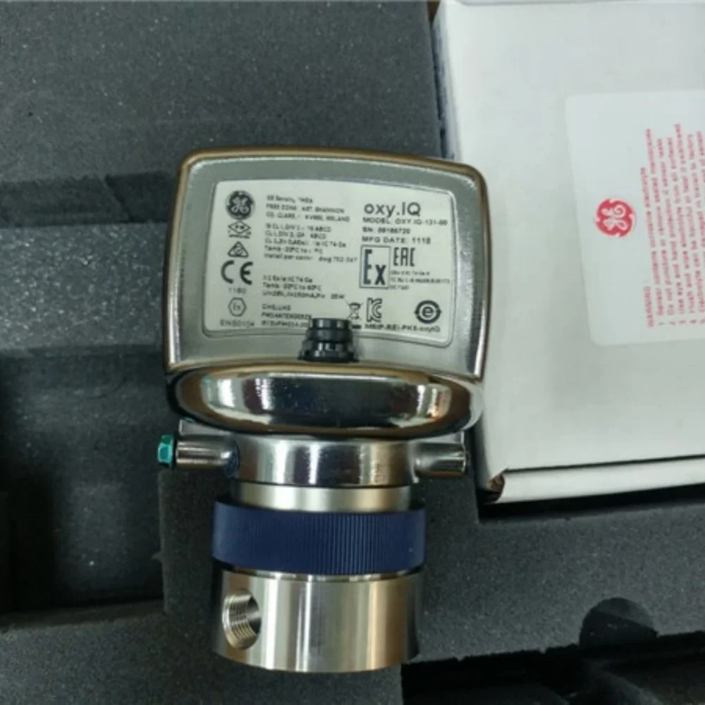 2025 منتجات مميزة العلامة التجارية الجديدة GE Panametrics oxy.IQ جهاز إرسال الأكسجين OXY.IQ-312-0 شاشة تعمل بحلقة سلكين من 4 إلى 20 مللي أمبير مع #4