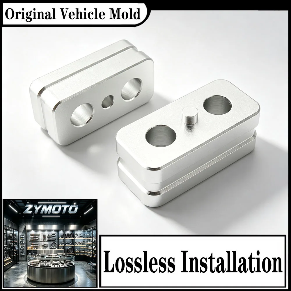 FOR BMW R1200GS R 1200 GS R1200GSA R 1200 GS Adv 2008-2013 Handlebar Riser Riser Block 30mm Kit Silver Aluminum
