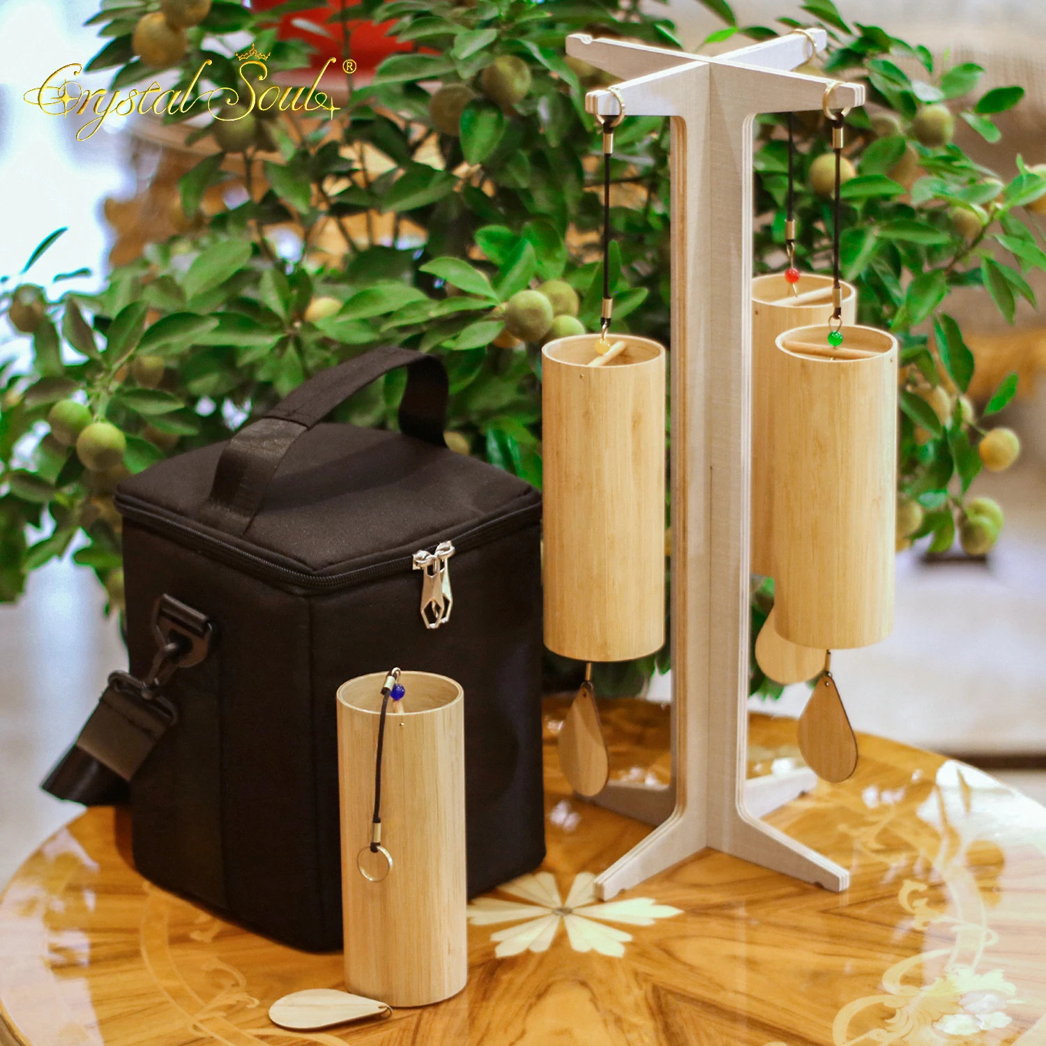 Crystal Soul  Classic Four Seasons Wind Chime for Sound Healing High Quality Instrument