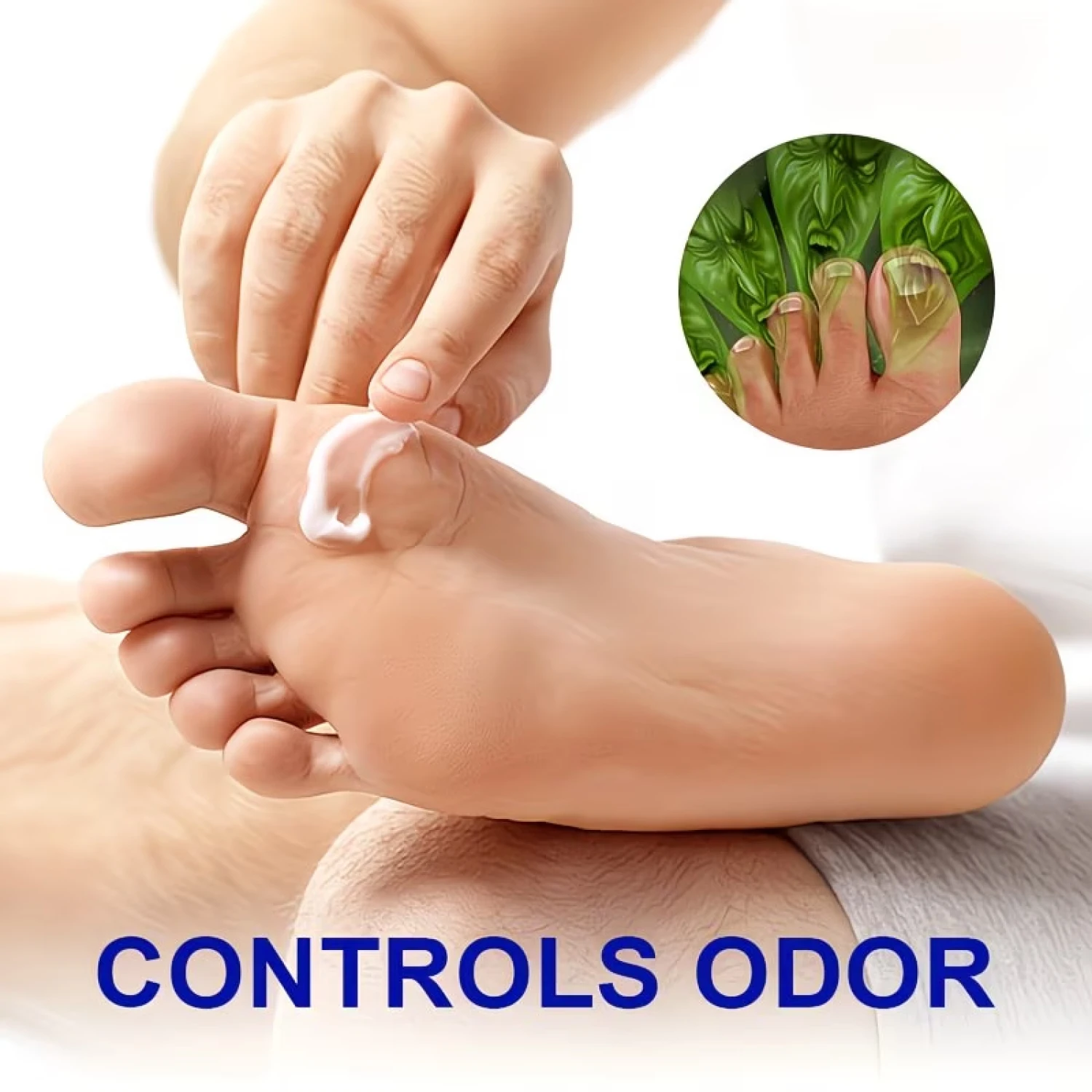 Moisturizing Foot Cream - Controls Odor, Firming with Hyaluronic Acid & Niacinamide, Lating Fragrance for All Skin