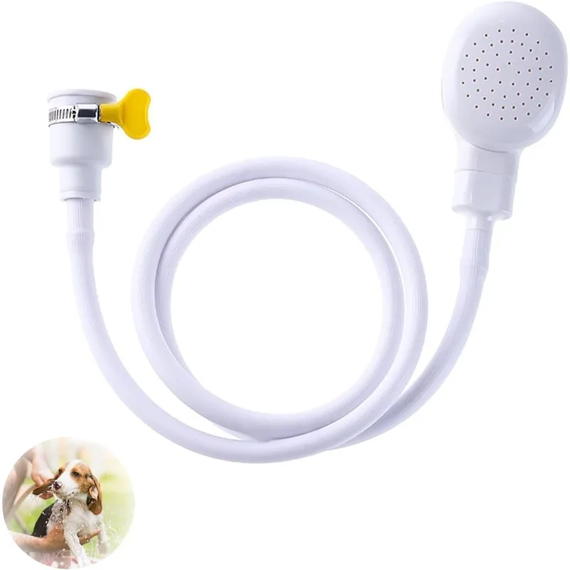 1.3M Portable Pet Bathing Shower Dog Cat Multifunctional Shower Easy Bathing Garden Sprayer Pet Cleaning Grooming Tools Supplies