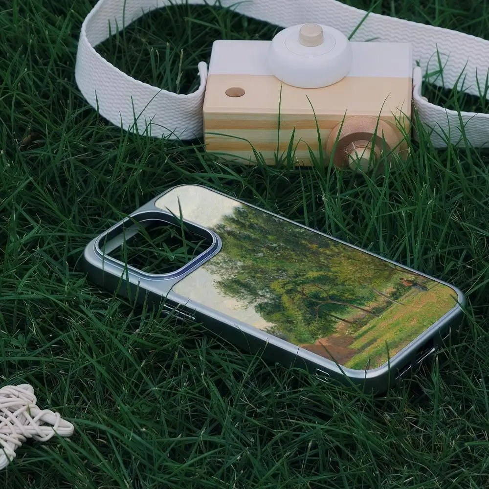 كاميل بيسارو جراب هاتف آيفون 17 16 15 14 13 12 برو ماكس زائد HD إطار معدني ألياف الكربون قشرة صلبة