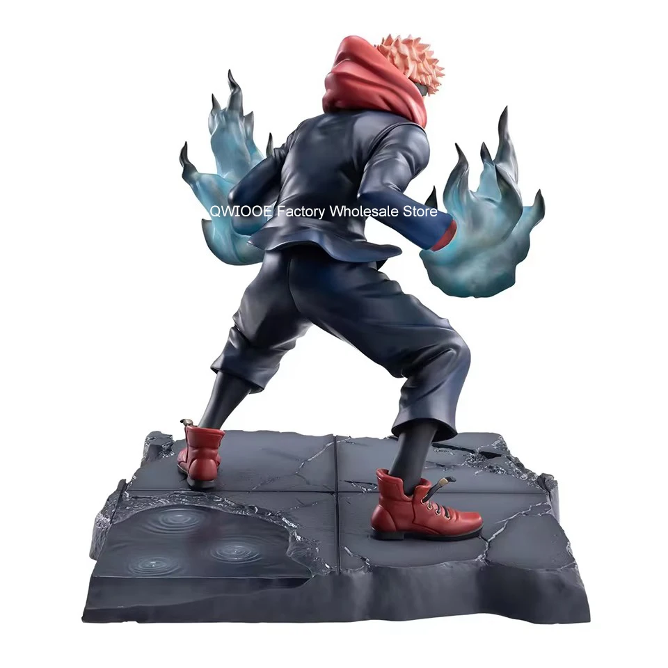 Original Genuine SEGA Jujutsu Kaisen 16cm Yuji Itadori  Fight Side By Side  PVC Action Figure For 14 Year Old Girls Gifts