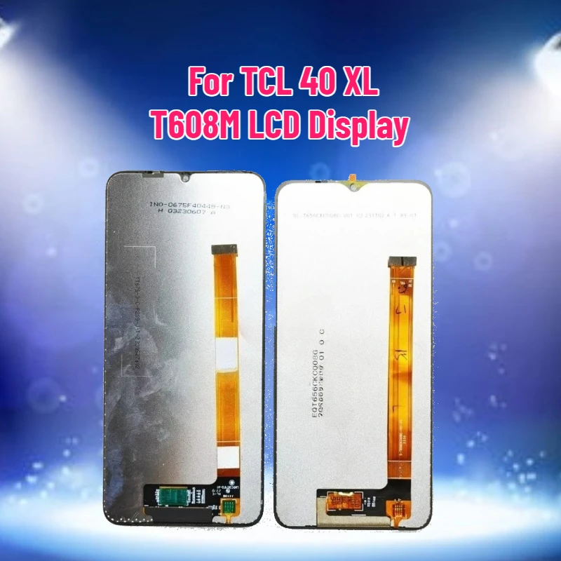 

ЖК-дисплей для TCL 40 XL T608M, сенсорный экран в сборе, дигитайзер для замены экрана TCL 40XL