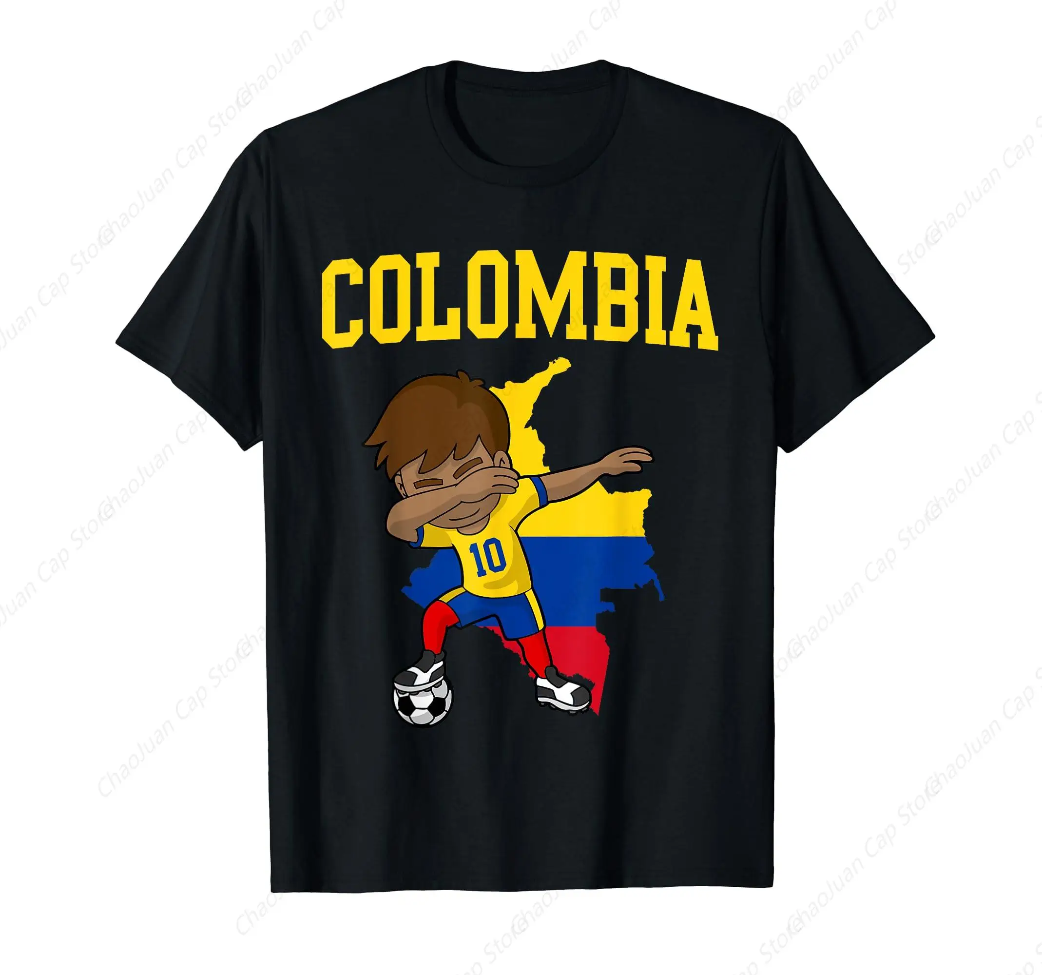 Colombia Soccer Colombian Football Dabbing T-Shirt