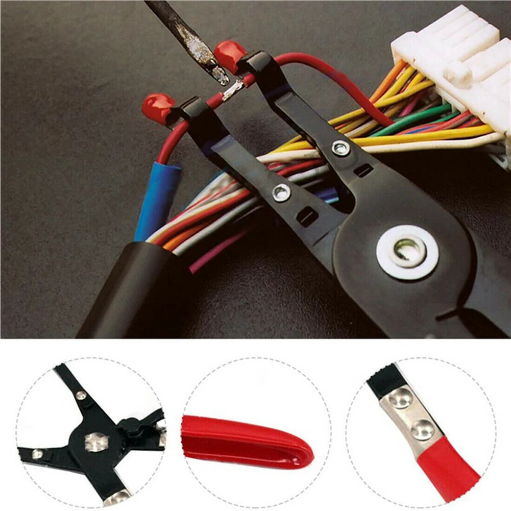 

New Universal Car Vehicle Soldering Aid Pliers Hold 2 Wires Innovative Car Repair Tool Garage Tools Wire Welding Clamp