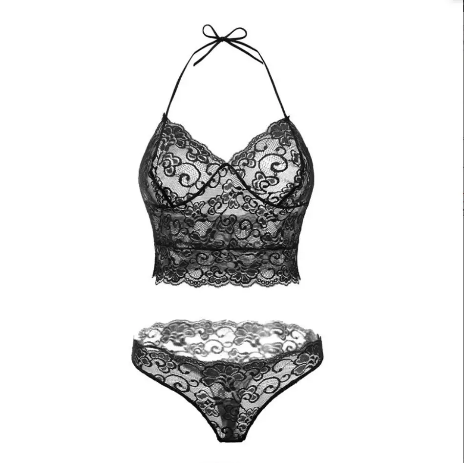 Erotic Europe Brand Sales Sexy Lace Women Push Up Bra Sets High Quality Bra And Panty French Lace Breathable Sex Lingerie S2913