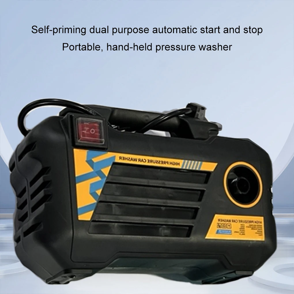 3000W Portable Electric High Pressure Washer Powerful Car Wash Gun 220V/110V Wash Cleaning Machine For Home Car Garden Washing