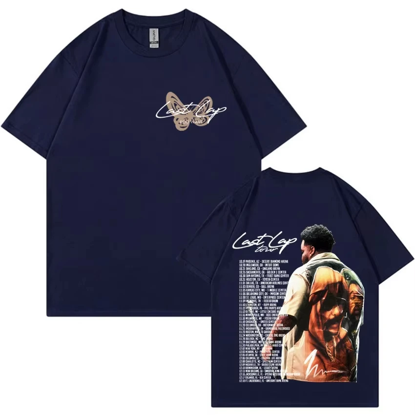 قضيب موجة آخر اللفة جولة تي شيرت فاسق رجل إمرأة الملابس الهيب هوب موضة القوطية المتضخم تي شيرت القطن الخالص الراحة تي شيرت #2