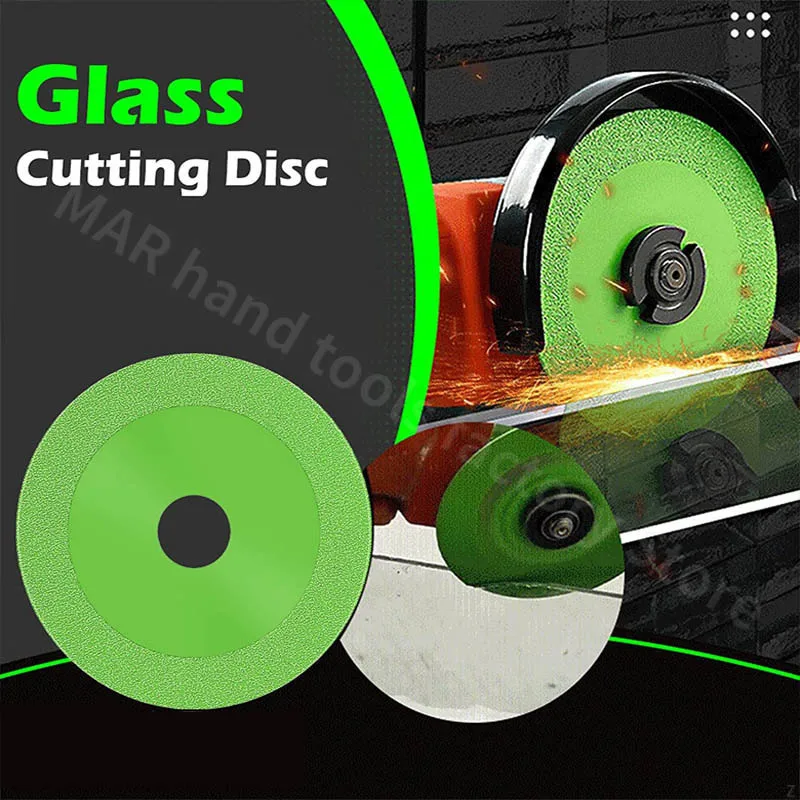 Glass Cutting Special Saw Disc100mm Ultra-thin Saw Blade Jade Crystal Wine Bottles Grinding Chamfering Efficient Cutting Blade