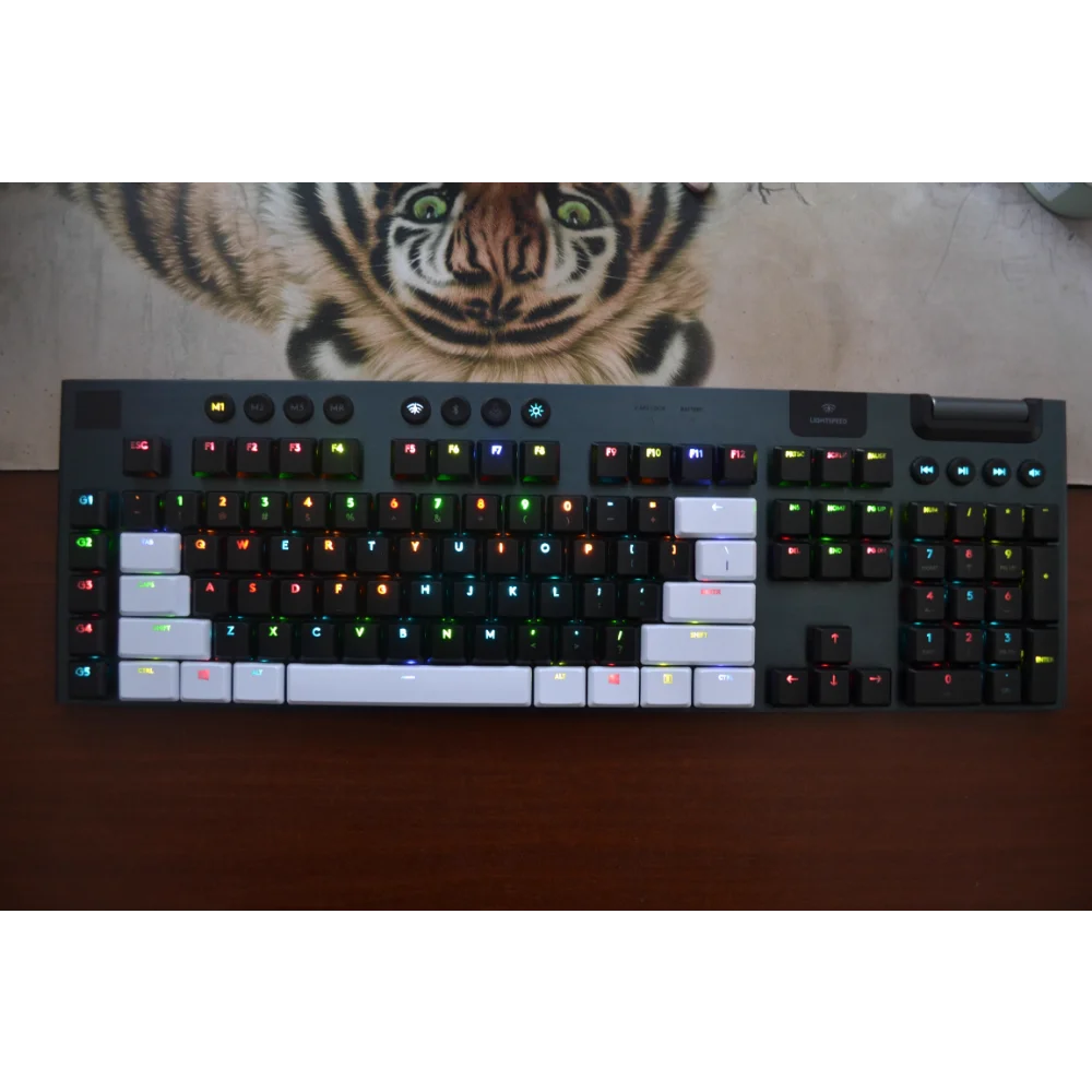 Imagem -04 - Wireless G913 Tkl Keycaps Adaptáveis Logitech Gaming Mecânico Teclado Caps G913 G915 G813 G815