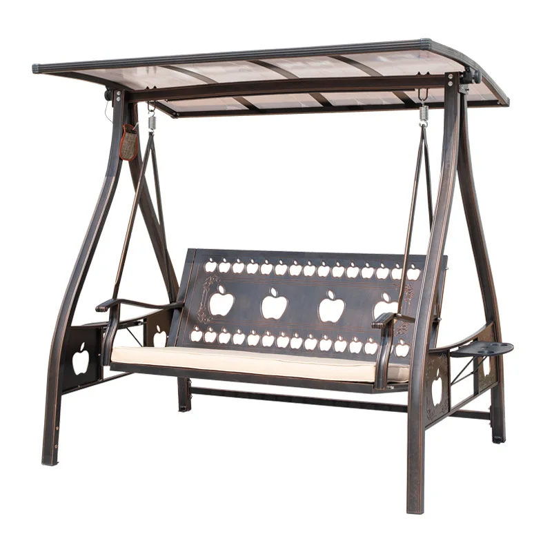 

Swing outdoor rocking chair, outdoor garden patio hanging chair, balcony, indoor household