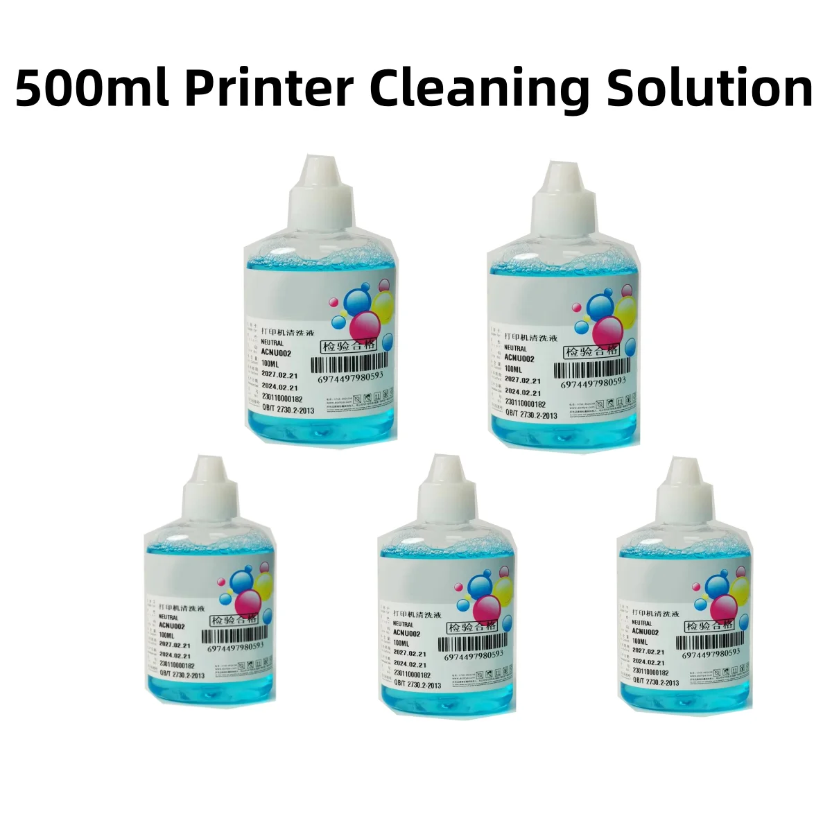 

100ml/300ml/500ml Power Ink Printer Cleaning Solution Pigment Dye Cleaning Liquid For Epson HP Canon DTF Printer Cleaning Kit