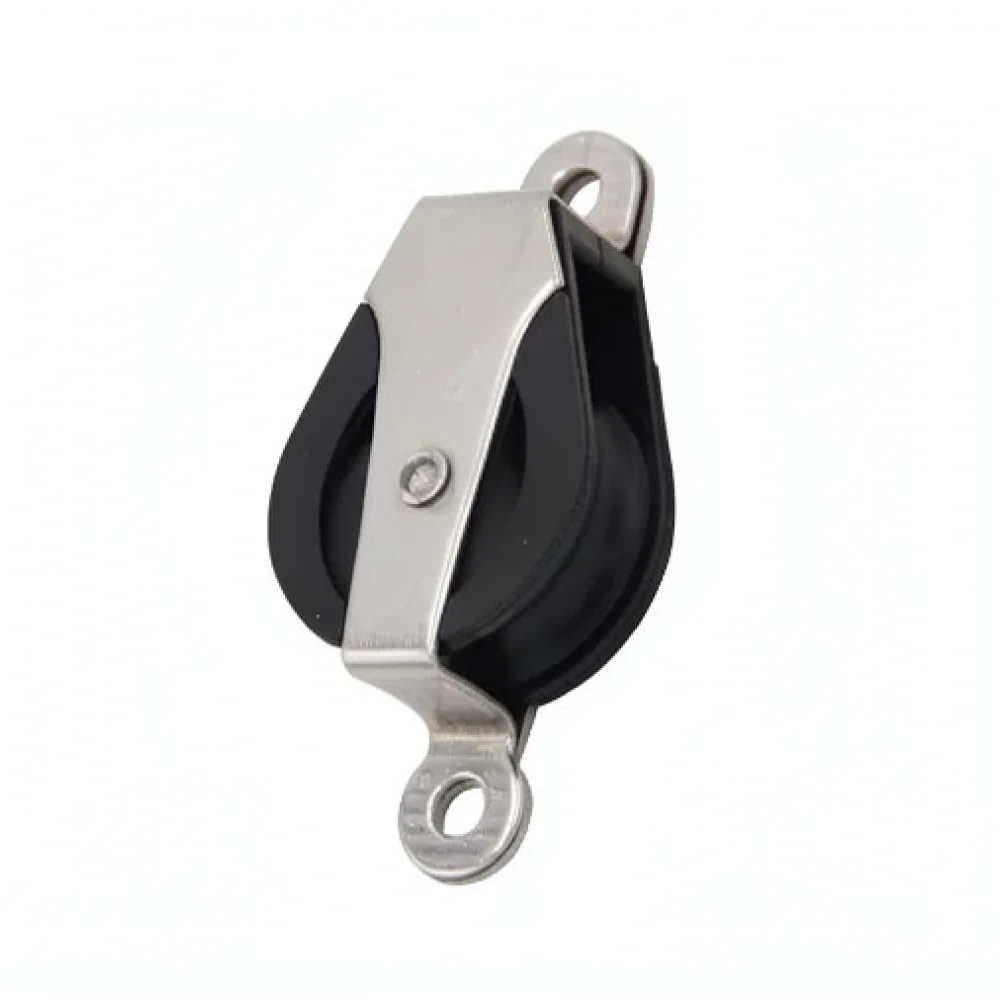 Compact Stainless Steel Nylon Pulley For YUHOOK Marine Boat Yacht Sailing Kayak Anchor Rope Guide Hardware Tool