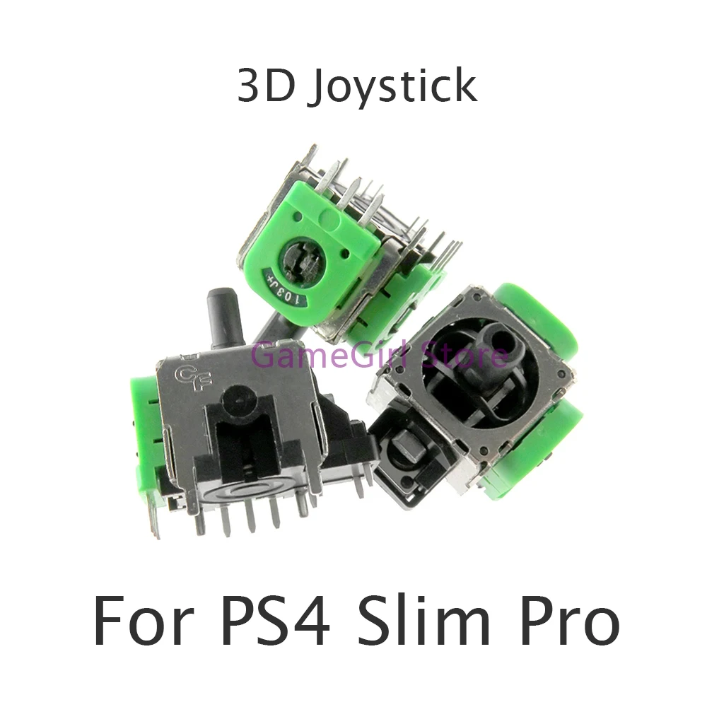 

30pcs Green 3D Joystick Analog Rocker Stick Sensor Module For Playstation PS4 Slim Pro Controller Replacement