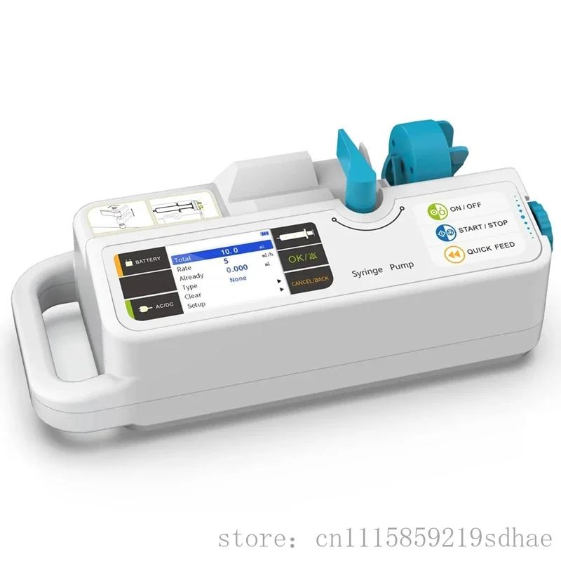 Lorvmed SP950Vet Veterinary Pump Rechargele Battery Animal High Precision ion Pump