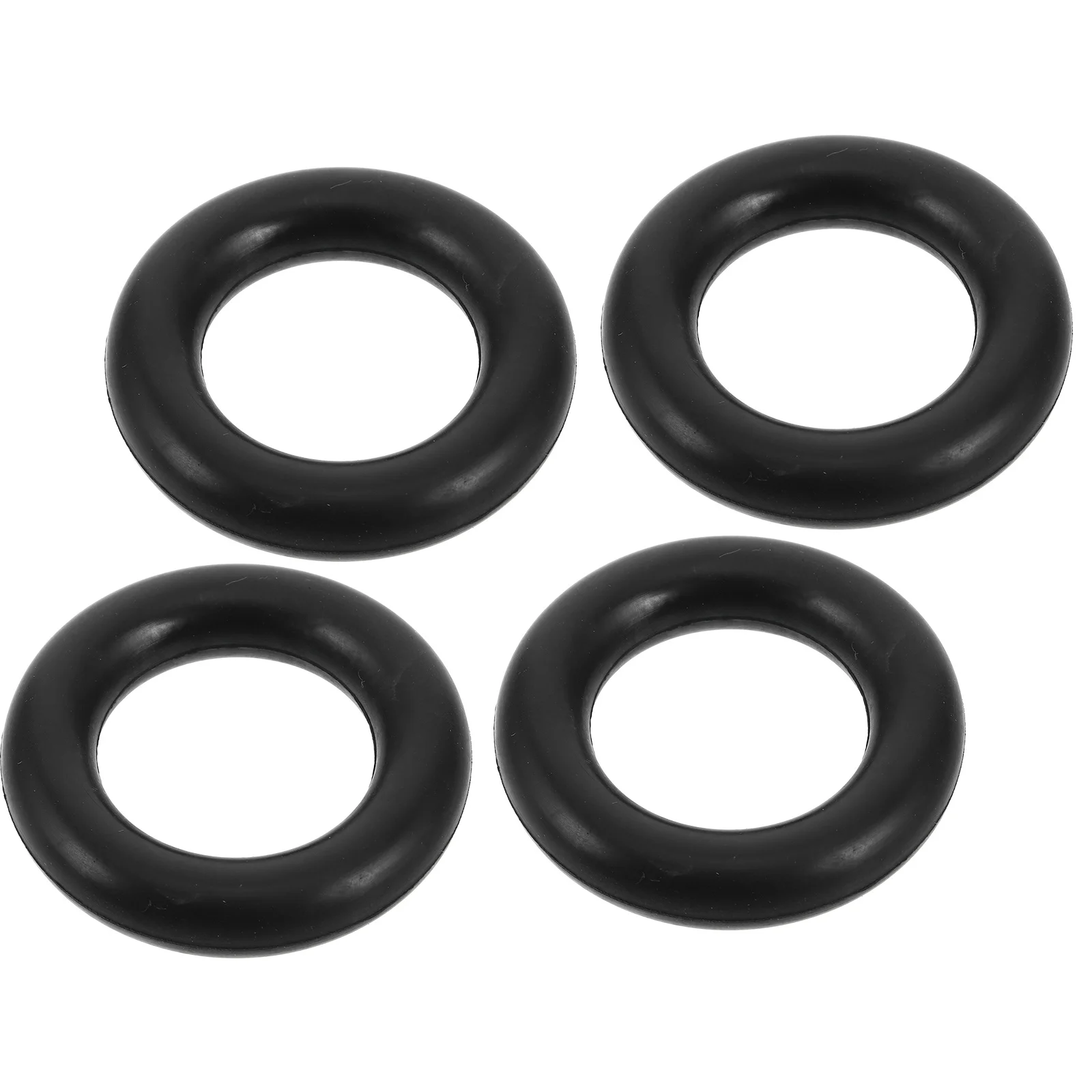 

4pcs Universal Exhaust Pipe Support Rings Silicone Hangers For Car Truck Durable Vibration Noise Reduction Clamp Bracket