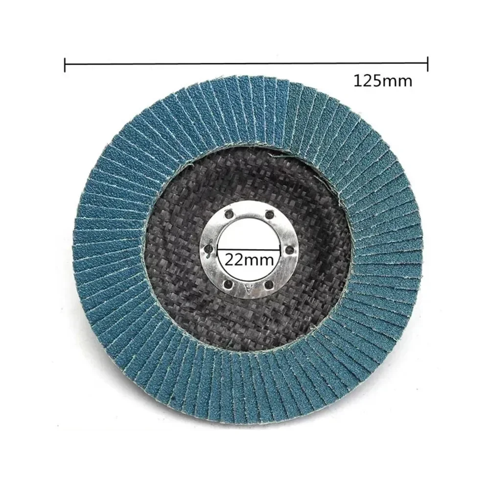 1Pc 5 Inch Grinding Wheels Flap Discs Sanding Disc Abrasive Tool for Angle Grinder Metal Disco Diamantado Milling 40 60 80 120
