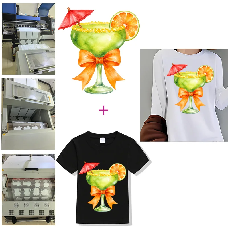 Colorful Mexican Culture Cartoon Hip Hop Mexico Food Decoration Iron On DTF Transfers Stickers Ready To Press T-shirts Bags