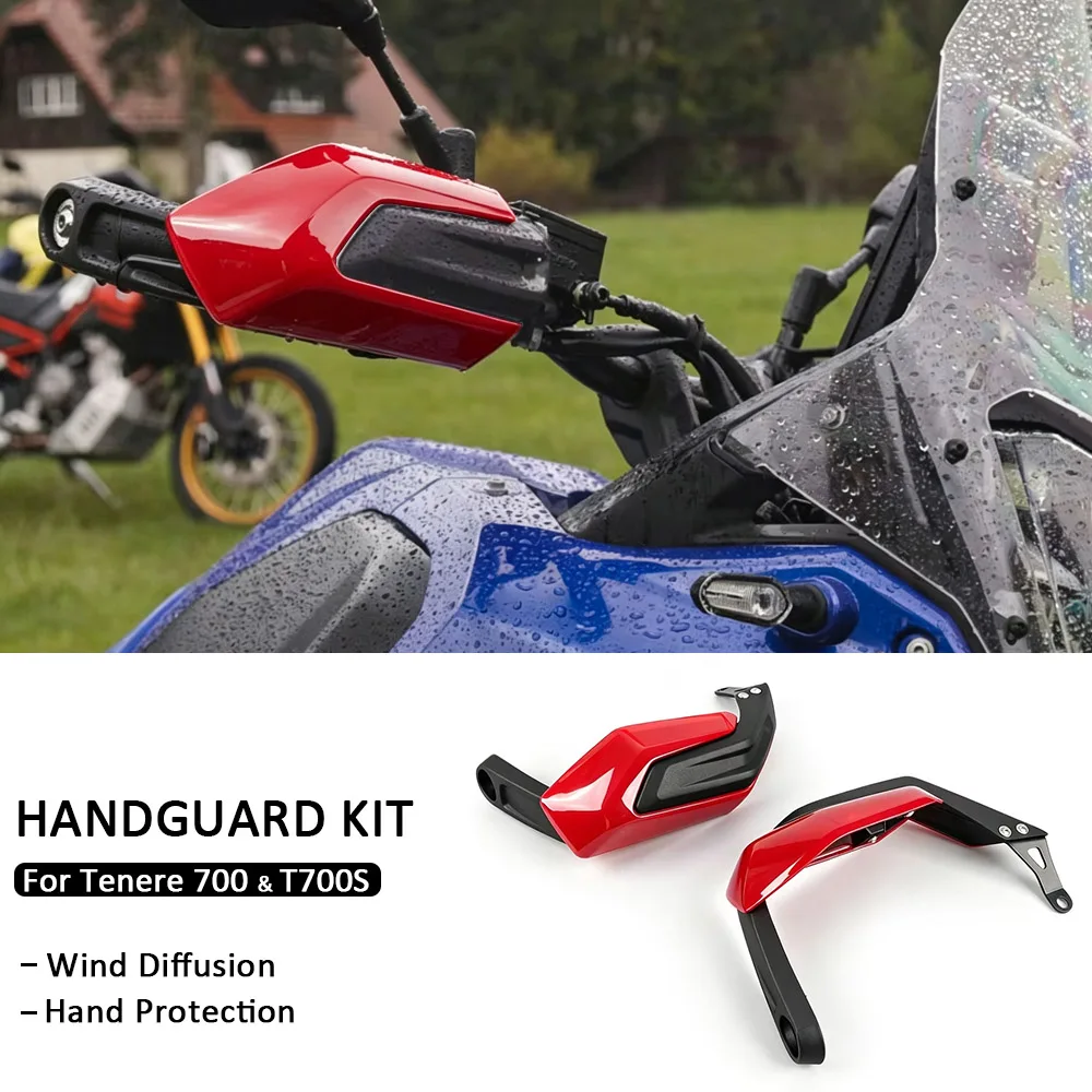 For YAMAHA Tenere700 Tenere 700 T700S 2025 2026 Motorcycle Riding Safety Hand Guards Handle Protector Handguard Handlebar Kit