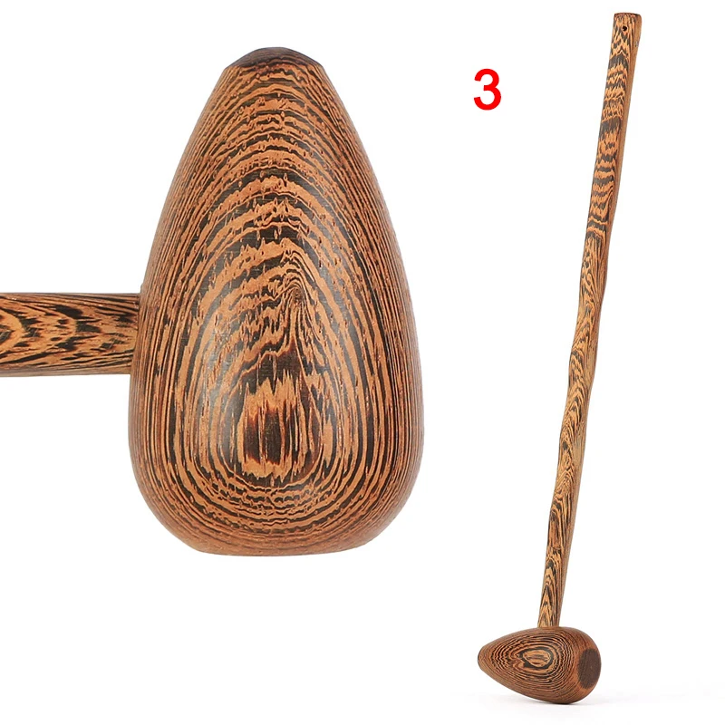 Wood Knock Massage Hammer Anti-Corrosion Wear-Resistant Durable for Back Waist Head and Leg Massage