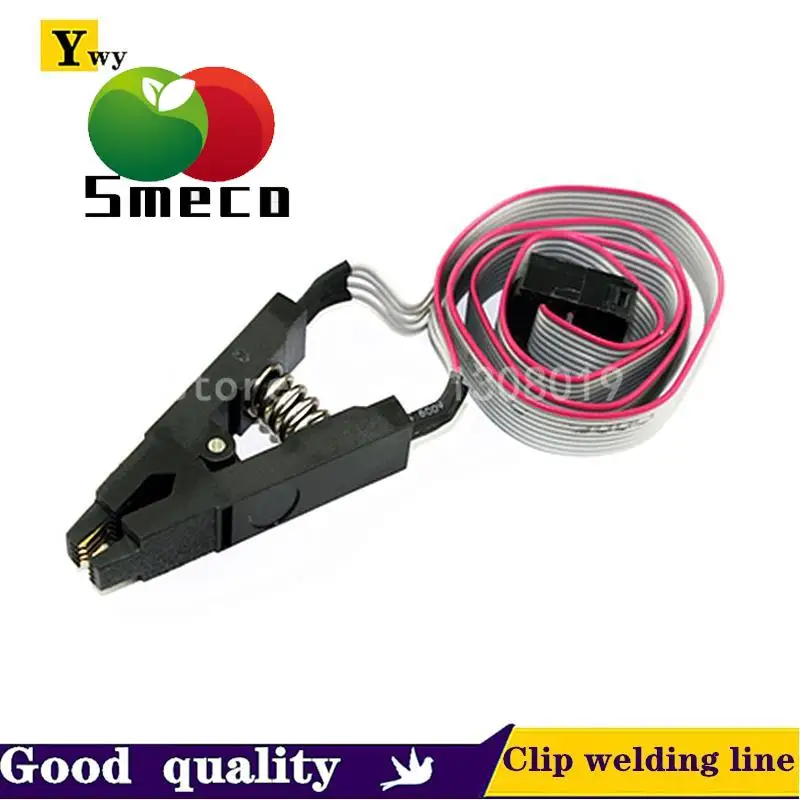 Programmer Test clip SOP8 Eight-pin BIOS clip Wide and narrow body 8-pin universal clip Adapter clip IC Socket Burning chip clip