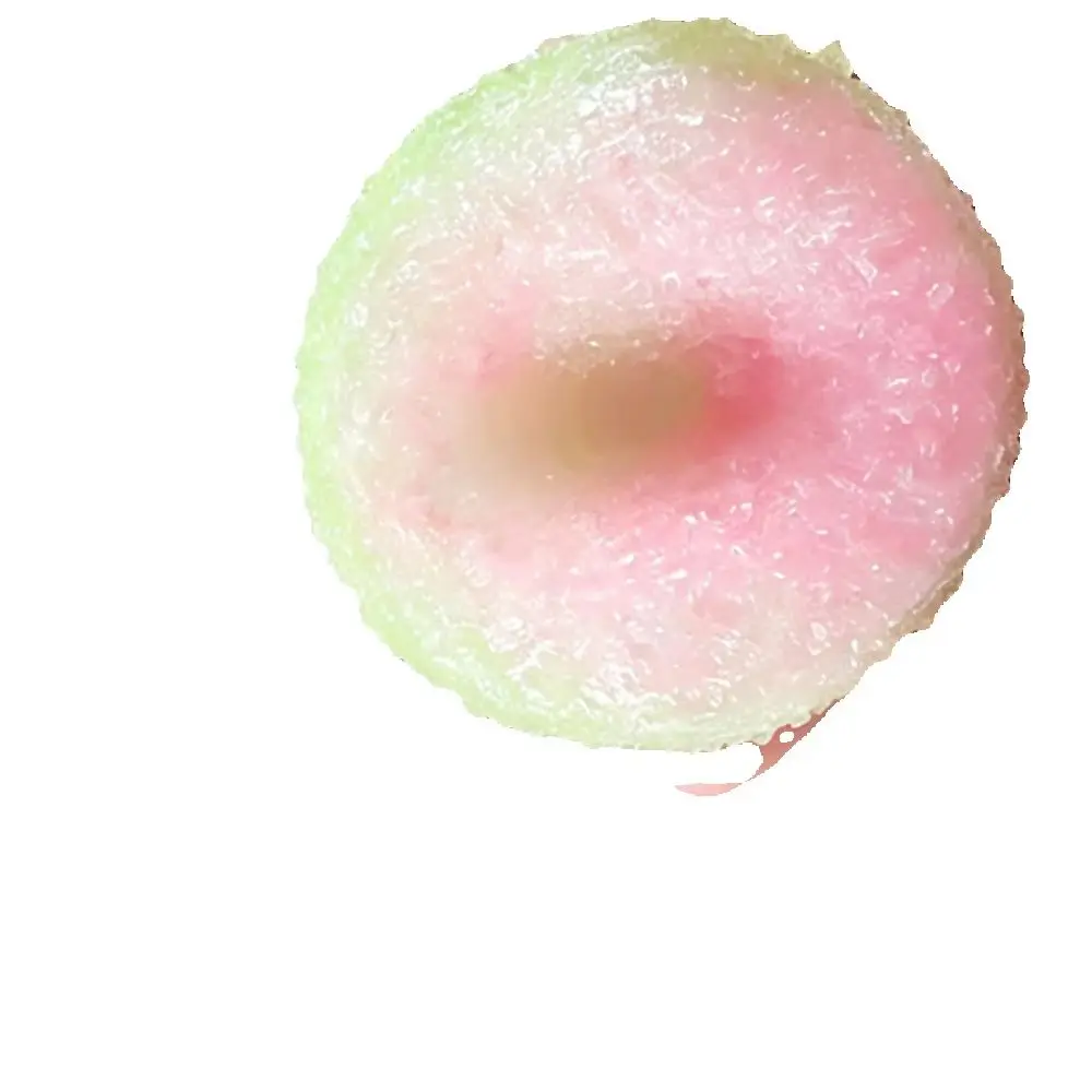 1pc Smoothie Gradient Bayberry Ball Soft Pinch Relieves Daily Stress And Tension Decompression Slow Rebound Decoration Gift Toy.