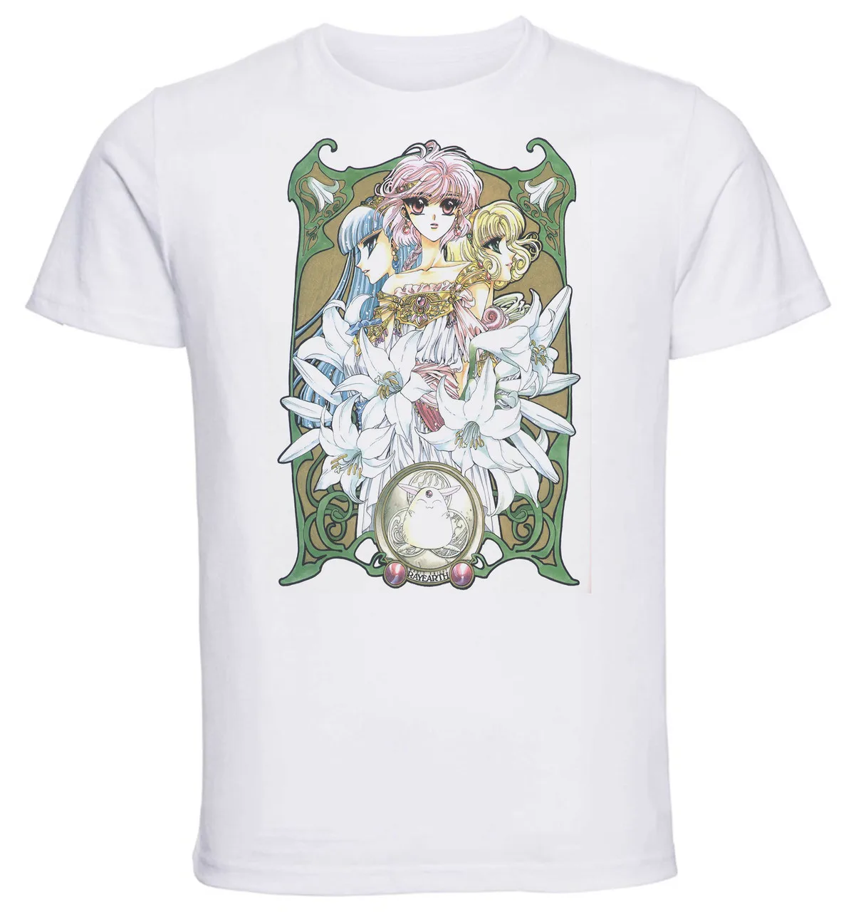 

T-shirt Unisex - White - Art Nouveau - Rayearth