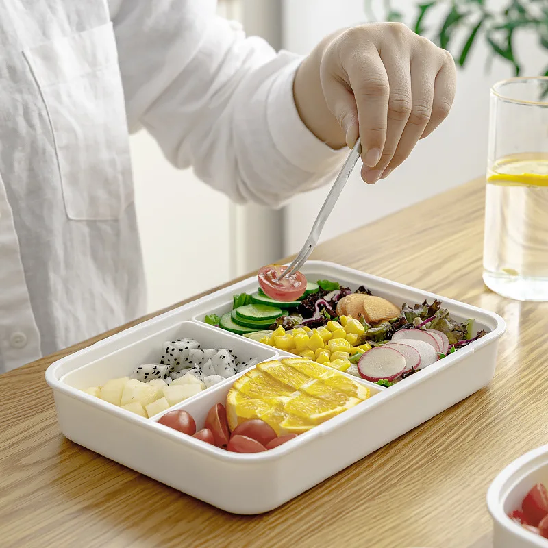 

Multipurpose Lunch Box Preservation Boxes Microwave Heat-resistant Plastic Food Fruit Storage Sealing Box Portable Bento Boxes