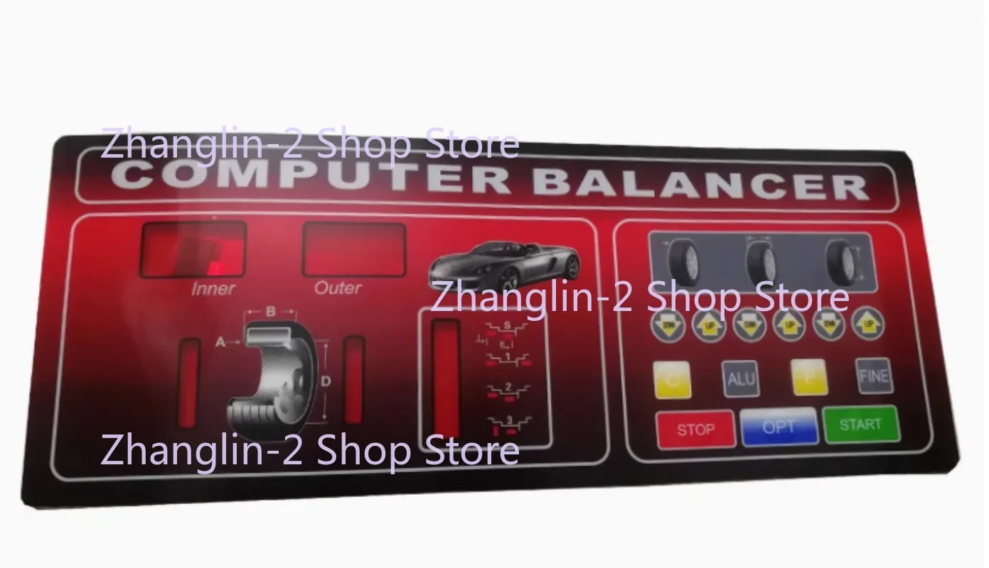 

Tire Wheel Balancer Machine Accessories Operating Button Board Control Panel