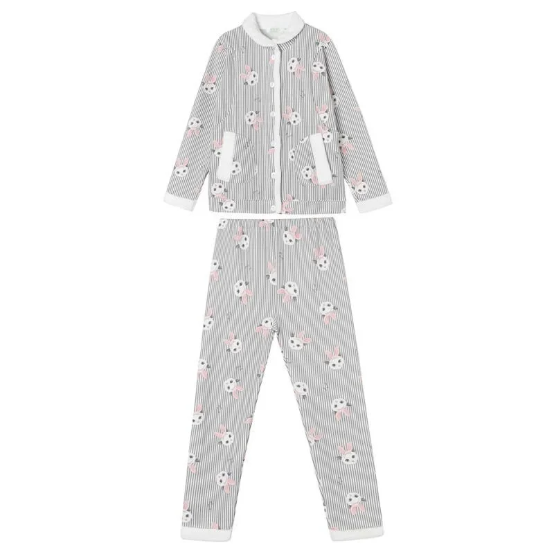 2024 New Confinement Clothing Spring Autumn Thick Autumn Winter Homewear Postpartum Nursing Pajamas Plus-size Warm Sleepwear