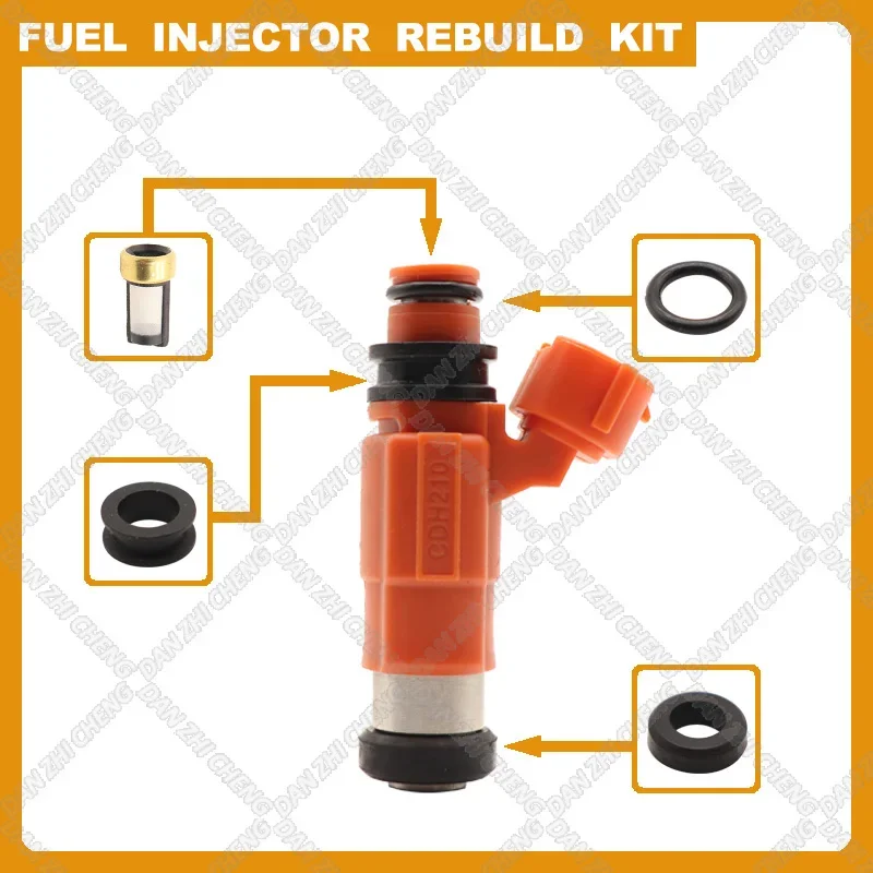 

Fuel Injectors Seals O-Ring Repair For 1999-2003 Suzuki Vitara Chevrolet Tracker 2.0L 842-12223 CDH210