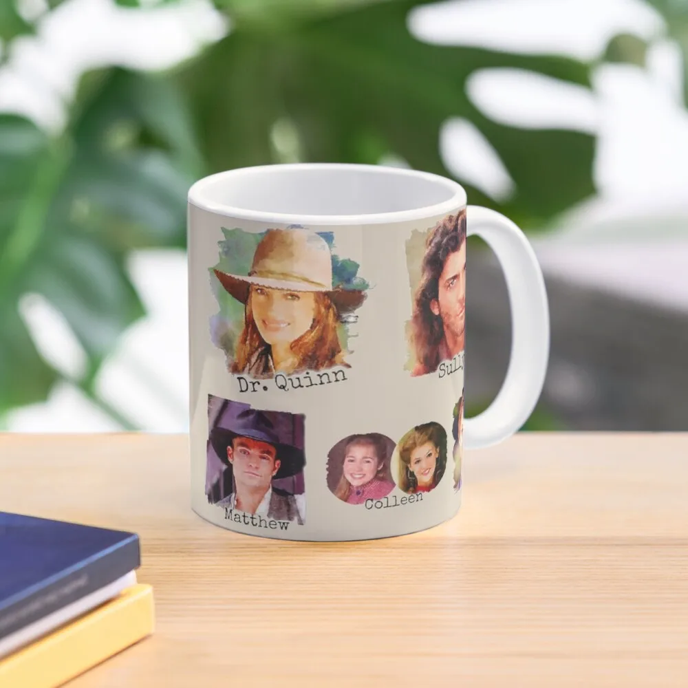 Dr Quinn Medicine Woman Family Classic  Mug Drinkware Gifts Coffee Picture Printed Image Tea Photo Handle Round Simple Design