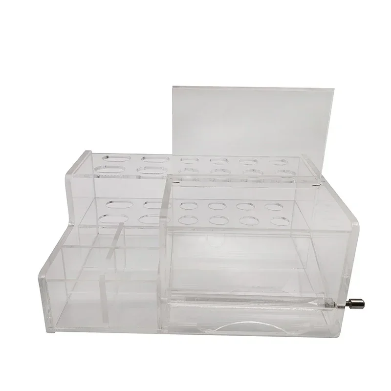 

New Dental Adhesive Resin Syringe Acrylic Organizer Holder Case Dentistry Supplies