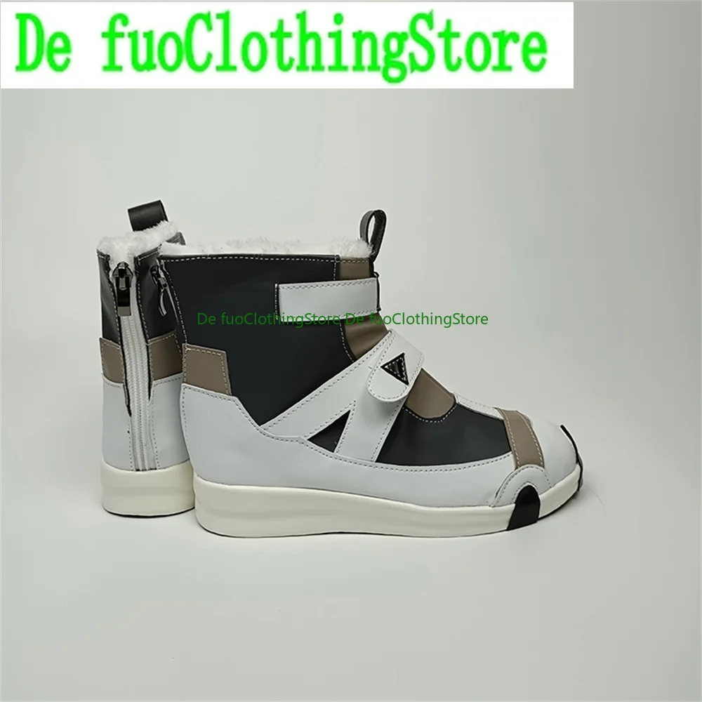 DefuoClothing StoreArknights Nieuwe Operator Aurora Cosplay Schoenen Laarzen Game Anime Game rollenspel Halloween Party Props Schoenen