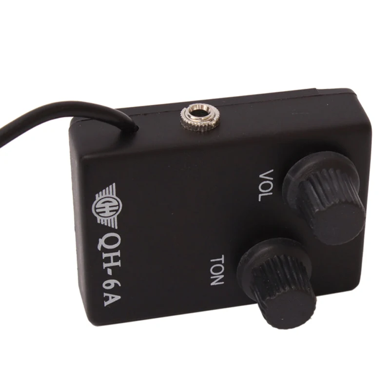 QH-6A 리버브 앰프 사운드홀 픽업이 포함된 포크 어쿠스틱 기타 픽업